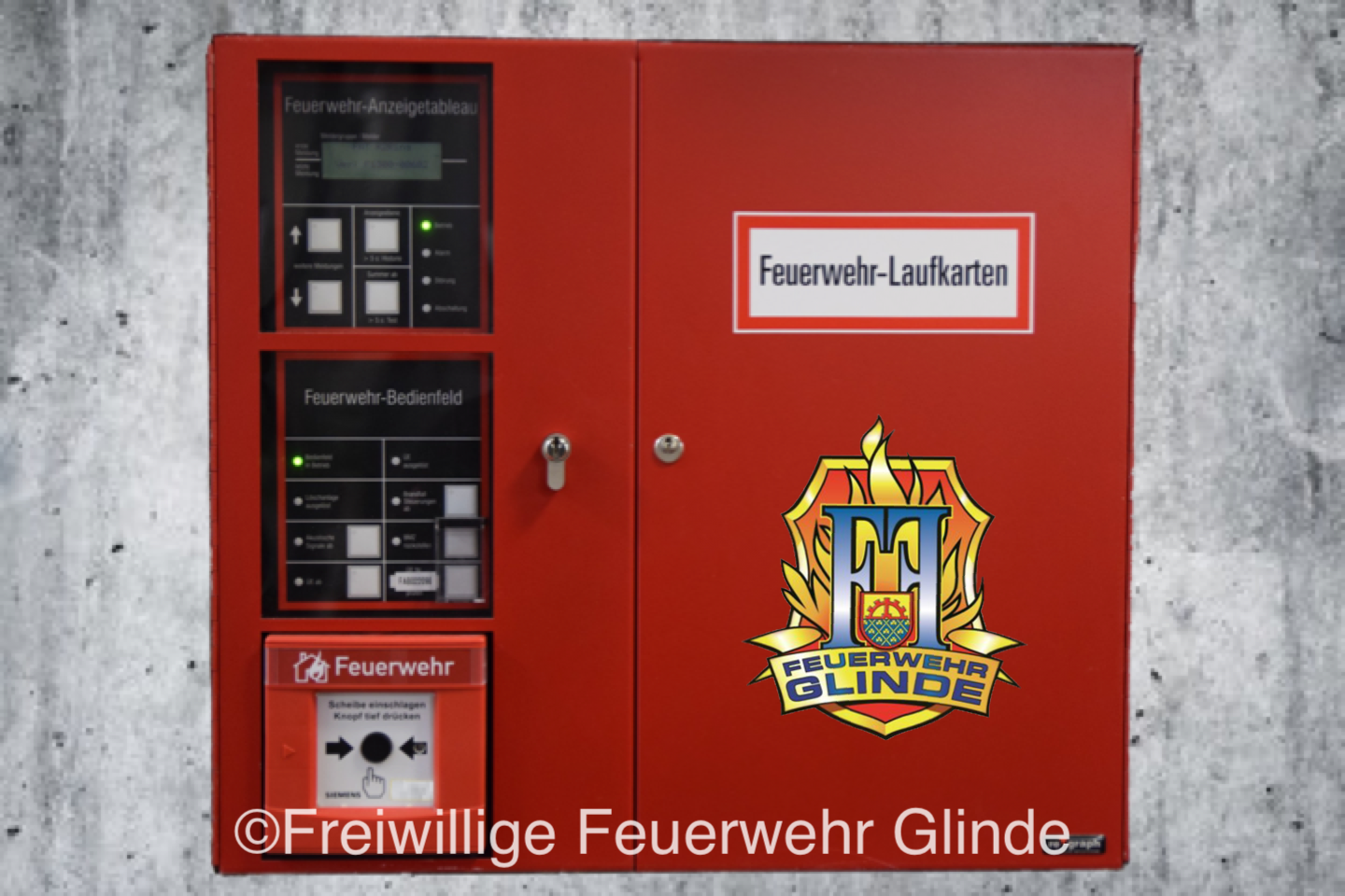 Einsatzfoto Auslösung einer ...